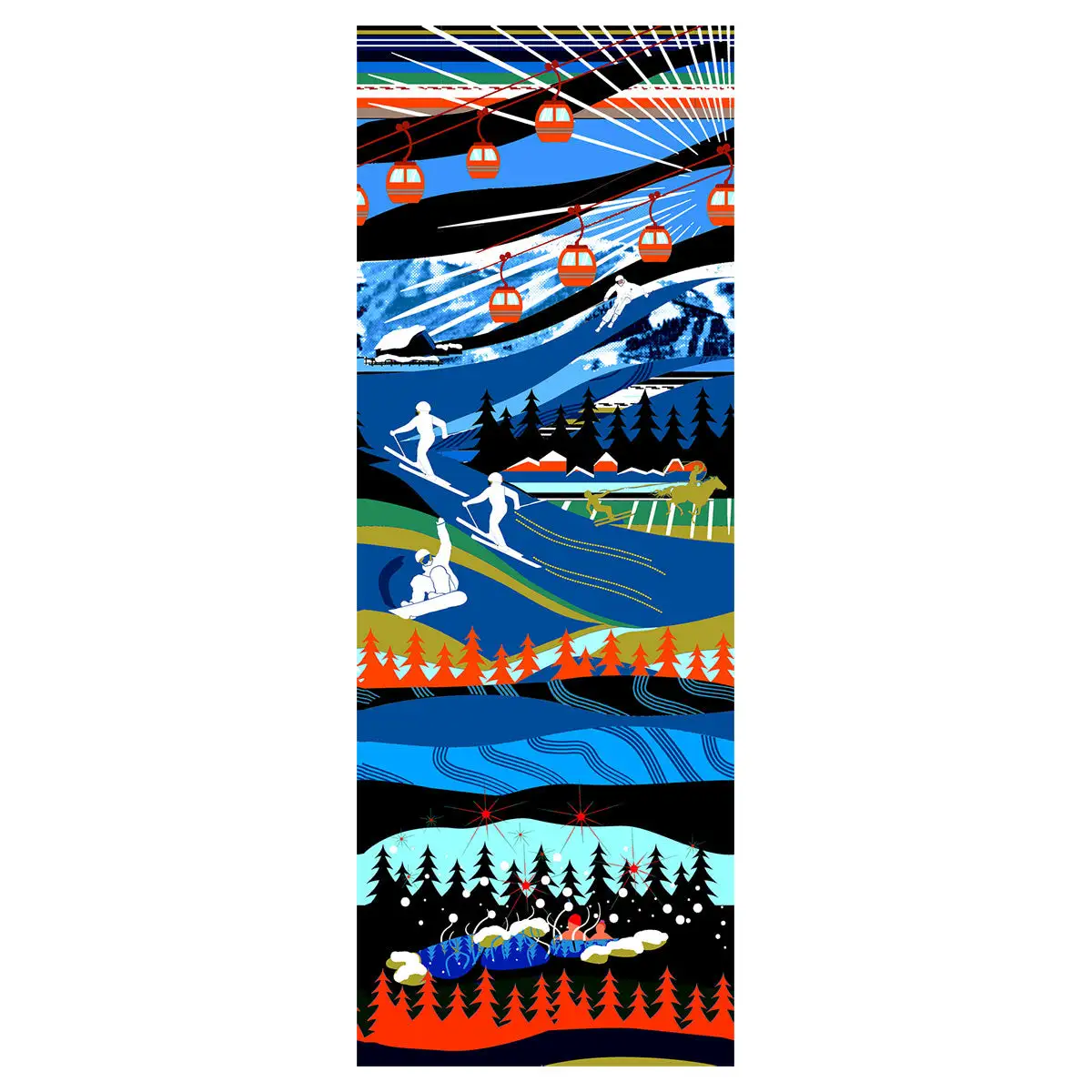 Smartwool JR Zero Cushion Skication Socks - Image 2