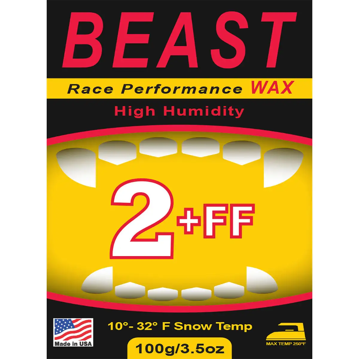 BEAST 2FF (Fluoro-Free) Race Wax - Image 3