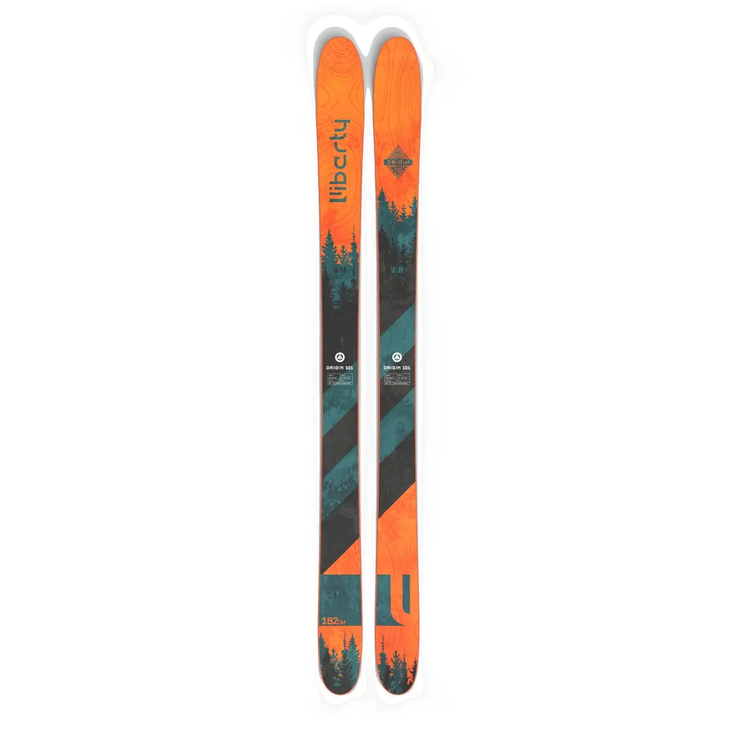 Liberty Skis Origin 101 Skis - Image 2